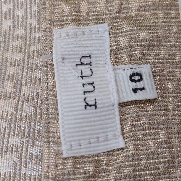 Ruth gold skirt size 10 - Picture 5 of 7